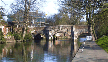 Bishops Bridge on the River Wensum